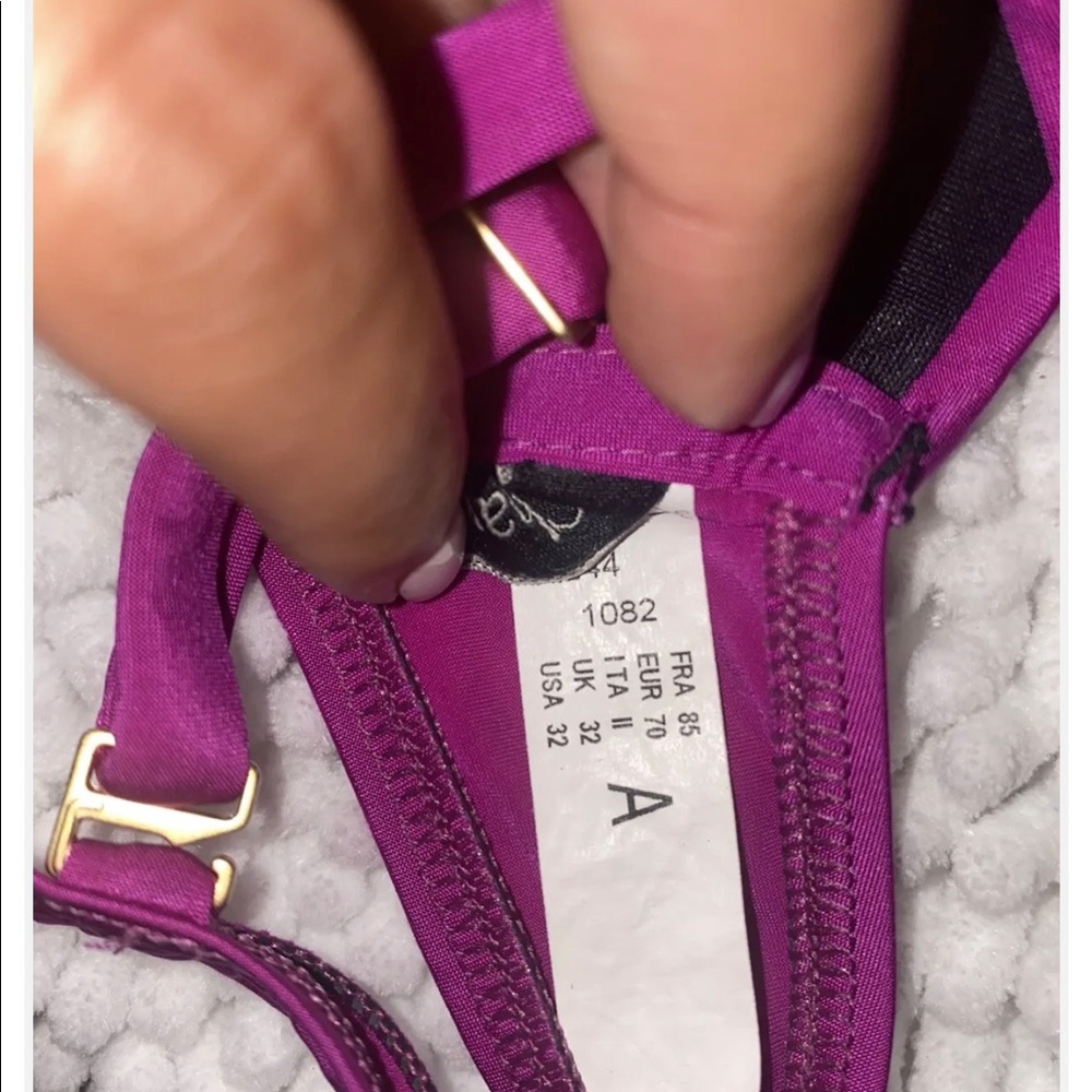 32A Chantelle So Couture Sexy Push Up Air Pads Bikini Top 1082 U/W Multiway